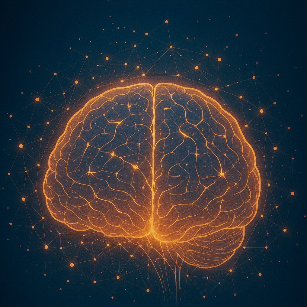 AI Brain Illustration